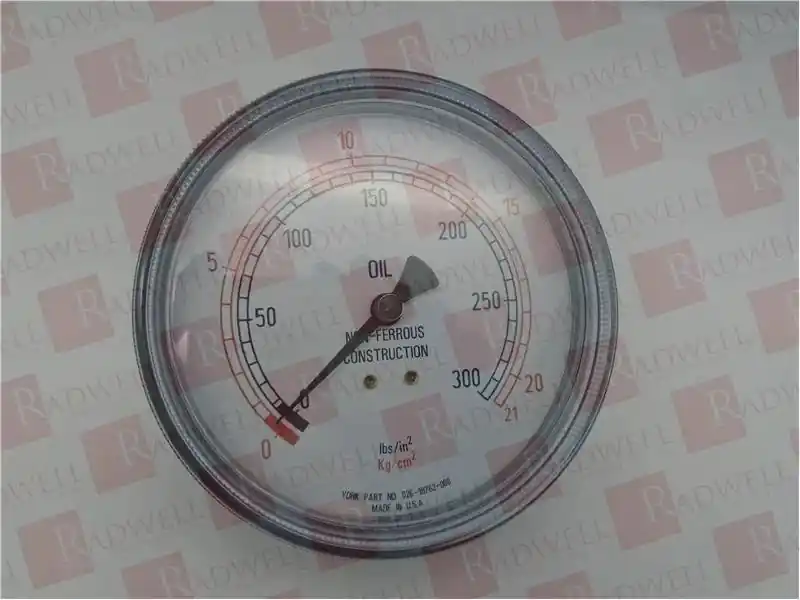 YORK 026-18762-000 Low Pressure Oil Gauge