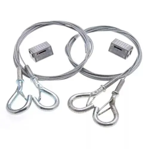 DURO DYNE 30013 Duro Dyne Rize Cable Y Snap Hook 10 Feet