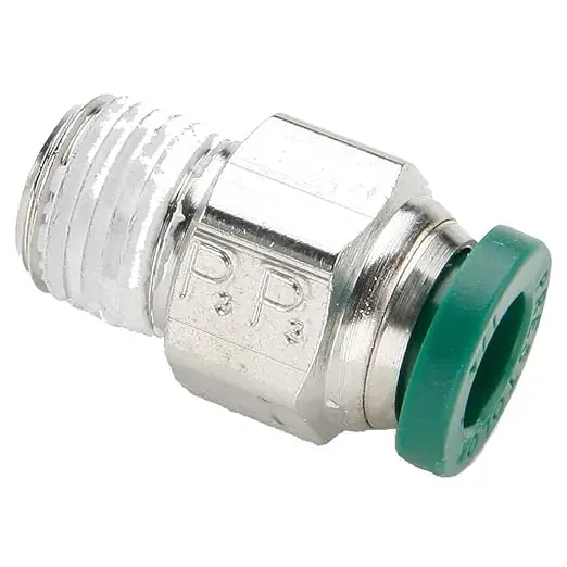 Amazon Com W68PLP-4-6 Prestolok PLP Nickel Plated Brass Male Connector Push-to-Connect Fitting