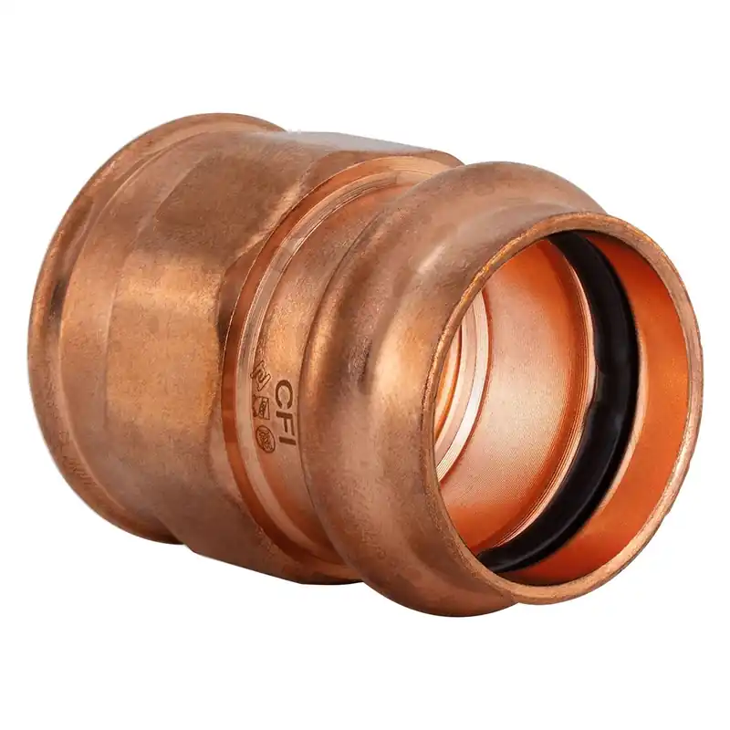 COPPERFIT 2208 3Inch P x FIP Press Copper Female Adapter
