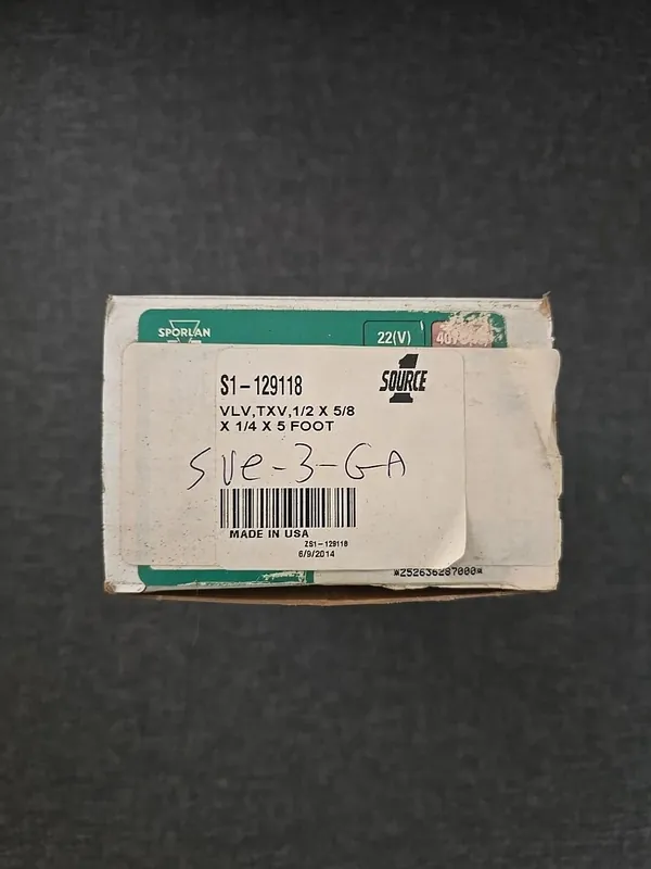 YORK S1-129118 Thermal Expansion Valve