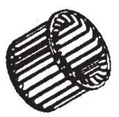Broan S97010255 Cage Impeller Wheel Fan Blower Wheel