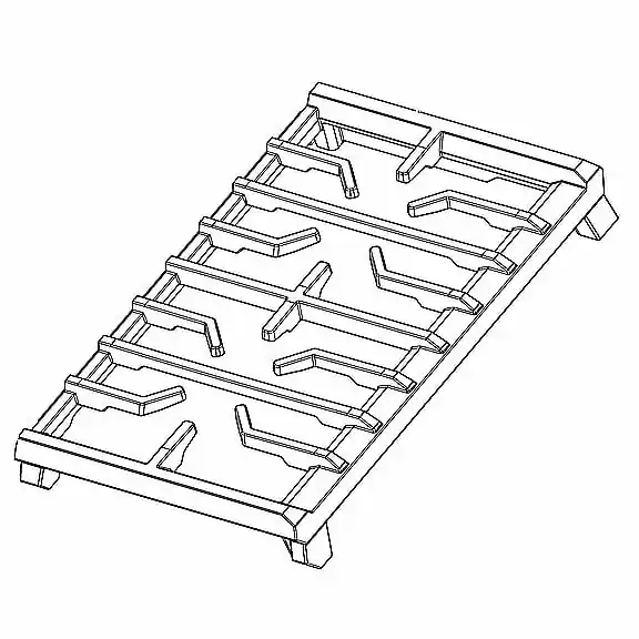 Samsung DG98-01195A Packing Grate Assembly