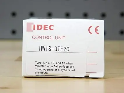IDEC HW1S-3TF20 Selector Switch 22mm 3 Position Maintained