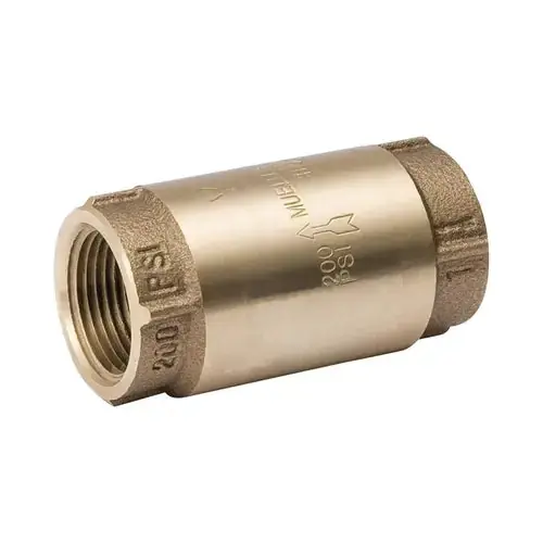 B&K LLC 101-304 VALVE,THRD BR VERT CK 1/2