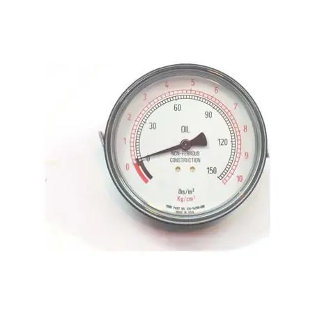 YORK 026-14296-000 Oil Pressure Gauge 3-1/2 Dia Replacement MPN