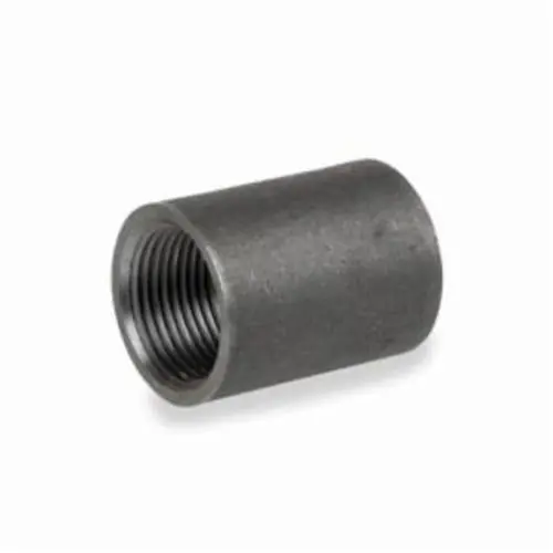 Smith-Cooper 23MC4040 4-Inch Black Steel Full Coupling