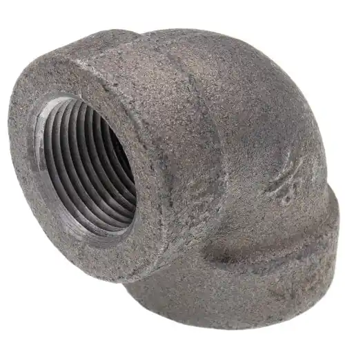 Everflow BXNL0012 1/2 Black XH Elbow 90