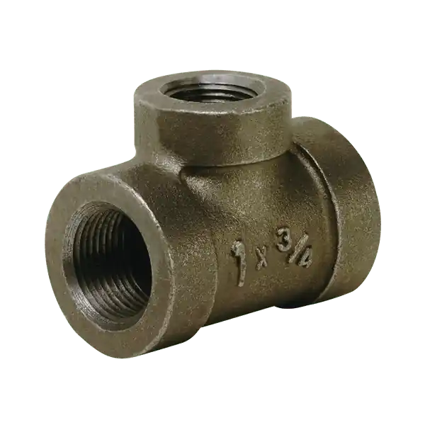 MATCO-NORCA MBXTR0403 Black Malleable Iron Reducing Tee