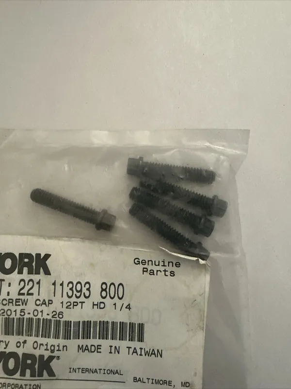 YORK 221-11393-800 York Screw Cap