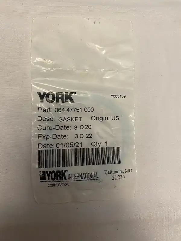 YORK 064-47751-000 Gasket