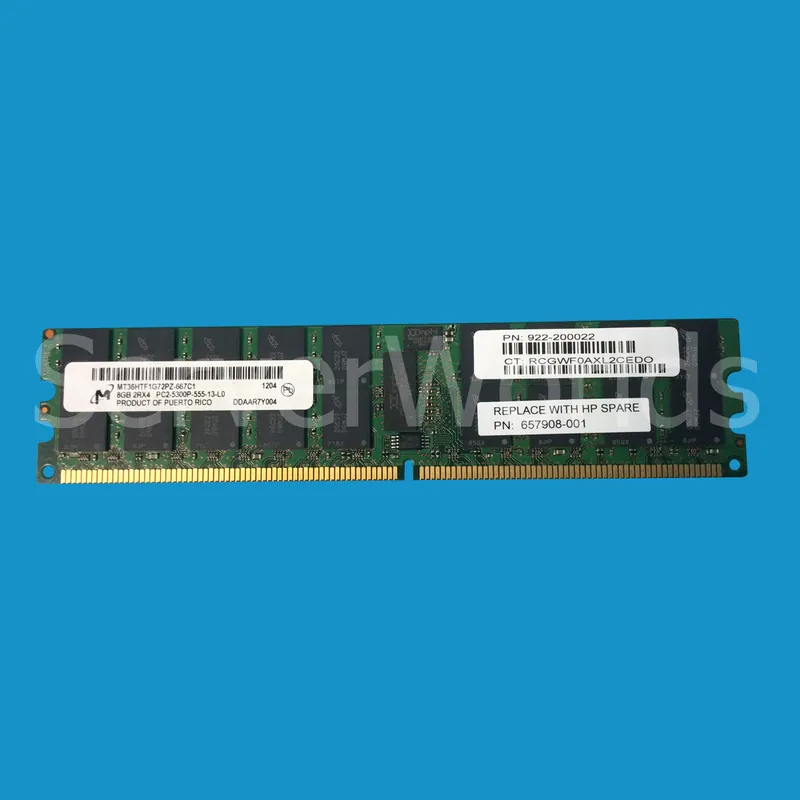 Central Components 657908 8GB RDIMM Cache Module