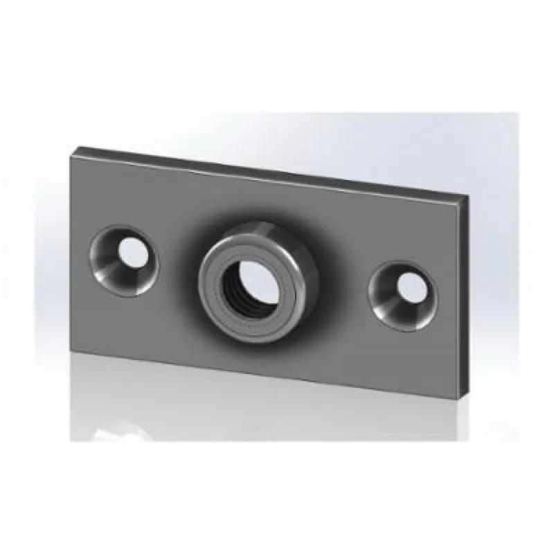 EMPIRE INDUSTRIES 41ASSI0050 Hanger Flange Plate T-304 Stainless Steel Import 1/2