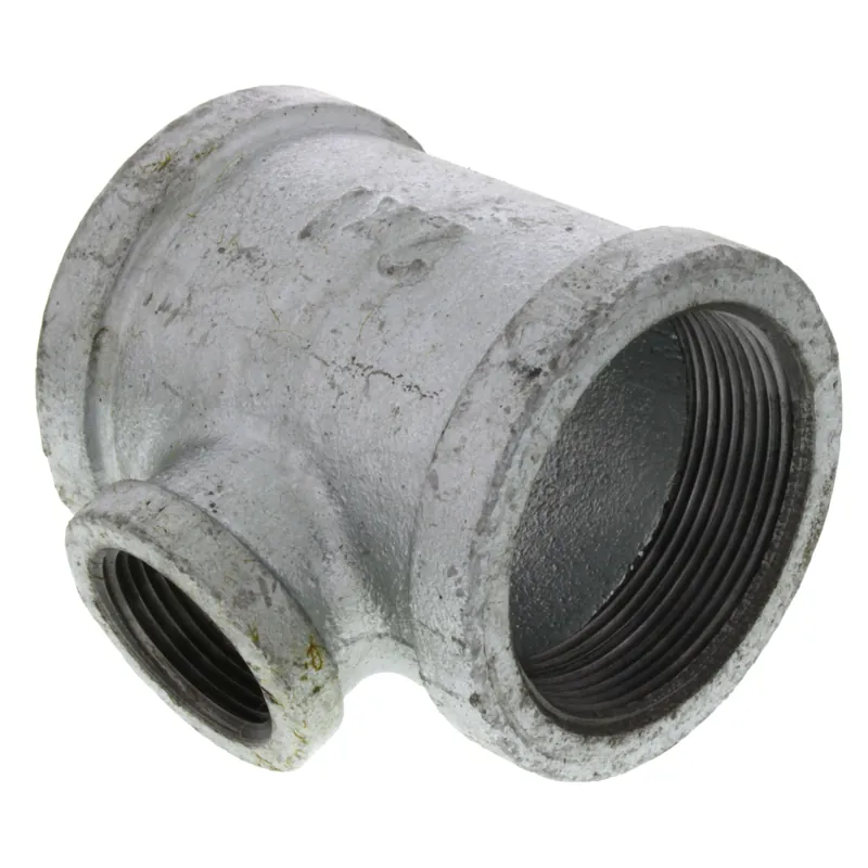 EverFlow GMRT2003 Reducing Tee Galvanized 150 PSI 2 x 1