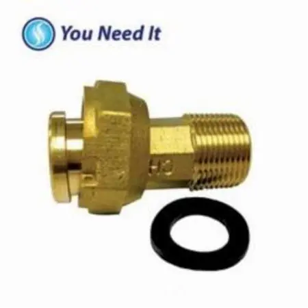 Jones Stephens M20075 3/4 Water Meter Coupling (Lead Free)