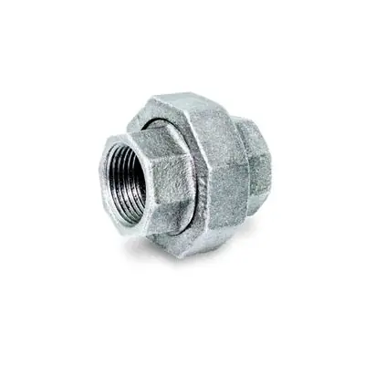 EverFlow GMUN0034 3/4 Galvanized Union