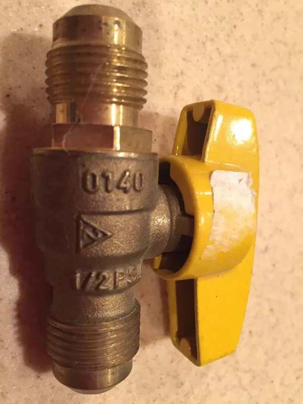 BrassCraft TBVF8 Gas Ball Valve