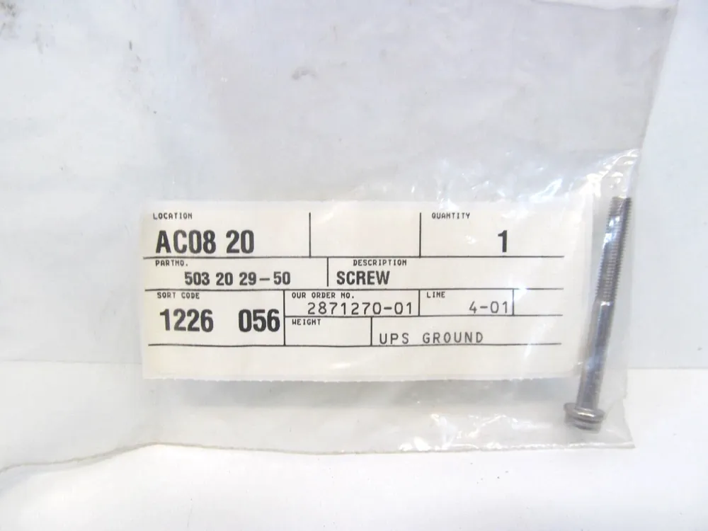 HUSQVARNA 503202950 Screw