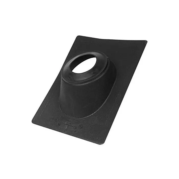 Oatey OAT-11911 Thermoplastic Standard Base Roof Flashing 4-Inch