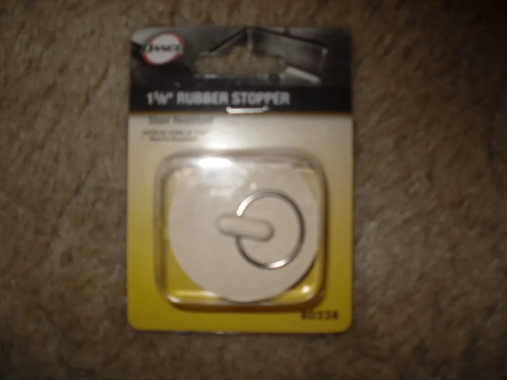DANCO 80228(3/PK) 1-5/8-in. White Rubber Drain Stopper (3-Pack)