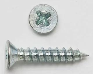 Peco Fasteners, Inc. 14X212FHPTSZJ 14 X 2-1/2 Flat Head Phillip Tap Screw Zinc 100