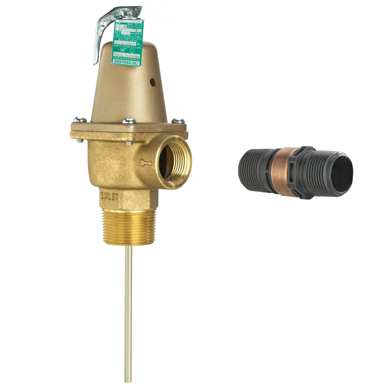 WATTS 318820 Automatic Reseating Temperature and Pressure Relief Valve