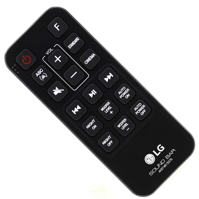 LG AKB74815376 Soundbar Remote Control