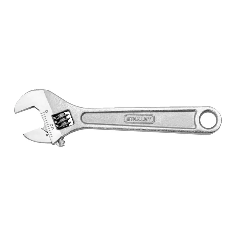 Stanley 87-473 Metric/SAE Adjustable Wrench - 12 in Overall Length - Replacement MPN