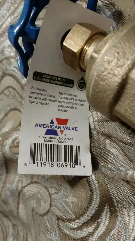 American Valve G300 Brass Gate Valve