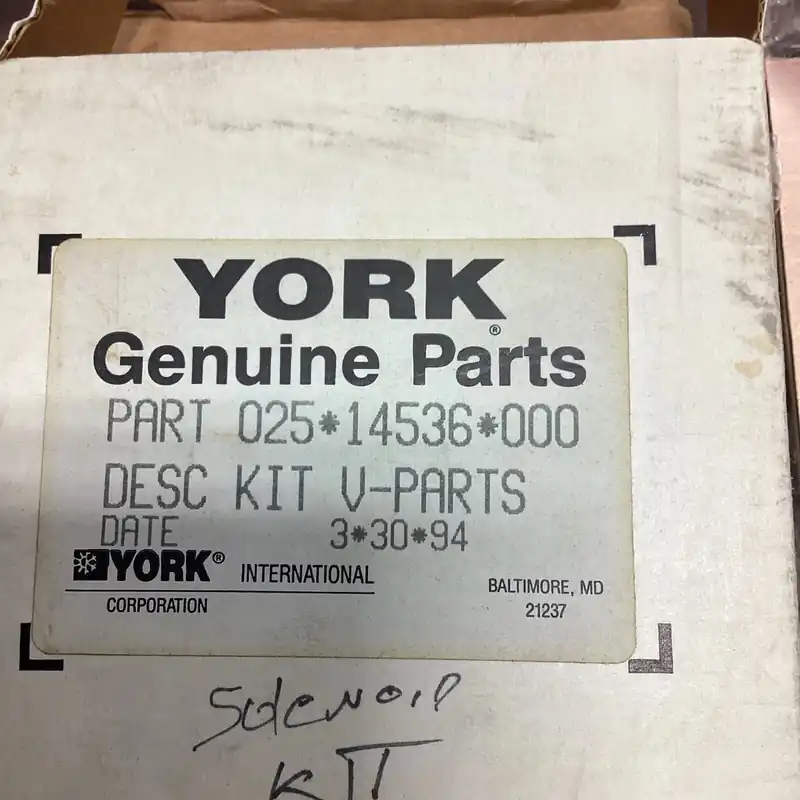 YORK 025-14536-000 Kit V Parts