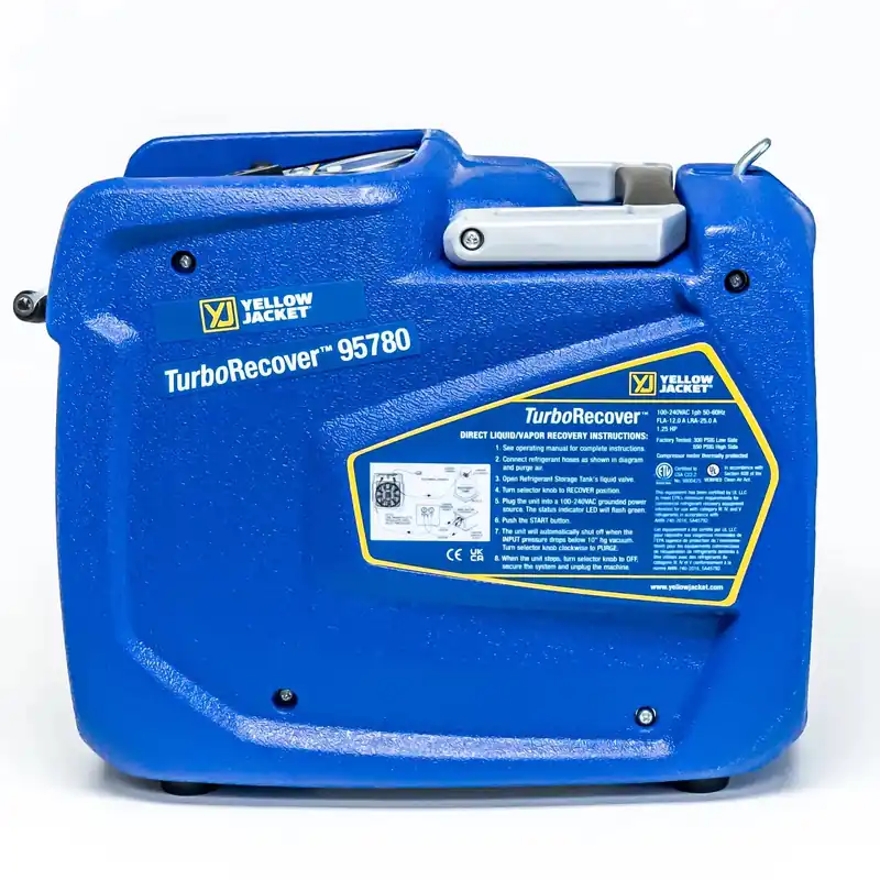 RITCHIE ENGINEERING 95780 TurboRecover Refrigerant Recovery Machine