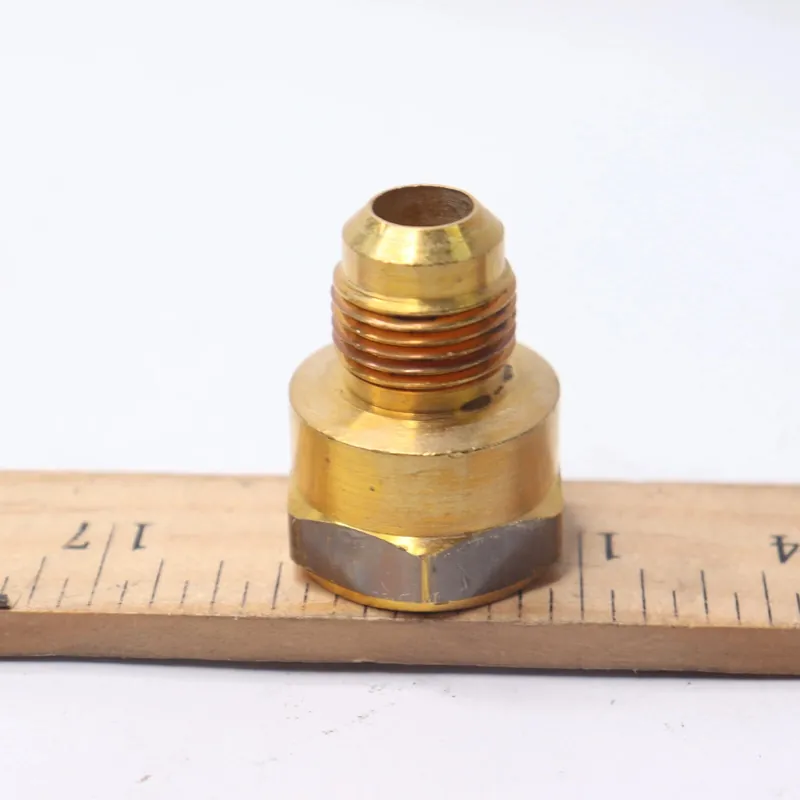 BRASS 46-8-12 Reducing Adapter - 1/2 x 3/4 Inch