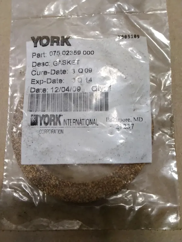 YORK 075-02359-000 Gasket