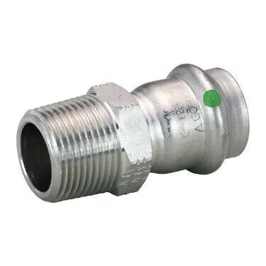 Viega 80060 2-1/2 Male ProPress 316 Stainless Steel XL Adapter