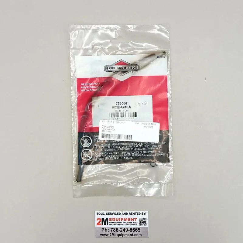 Briggs & Stratton 793006 Primer Hose
