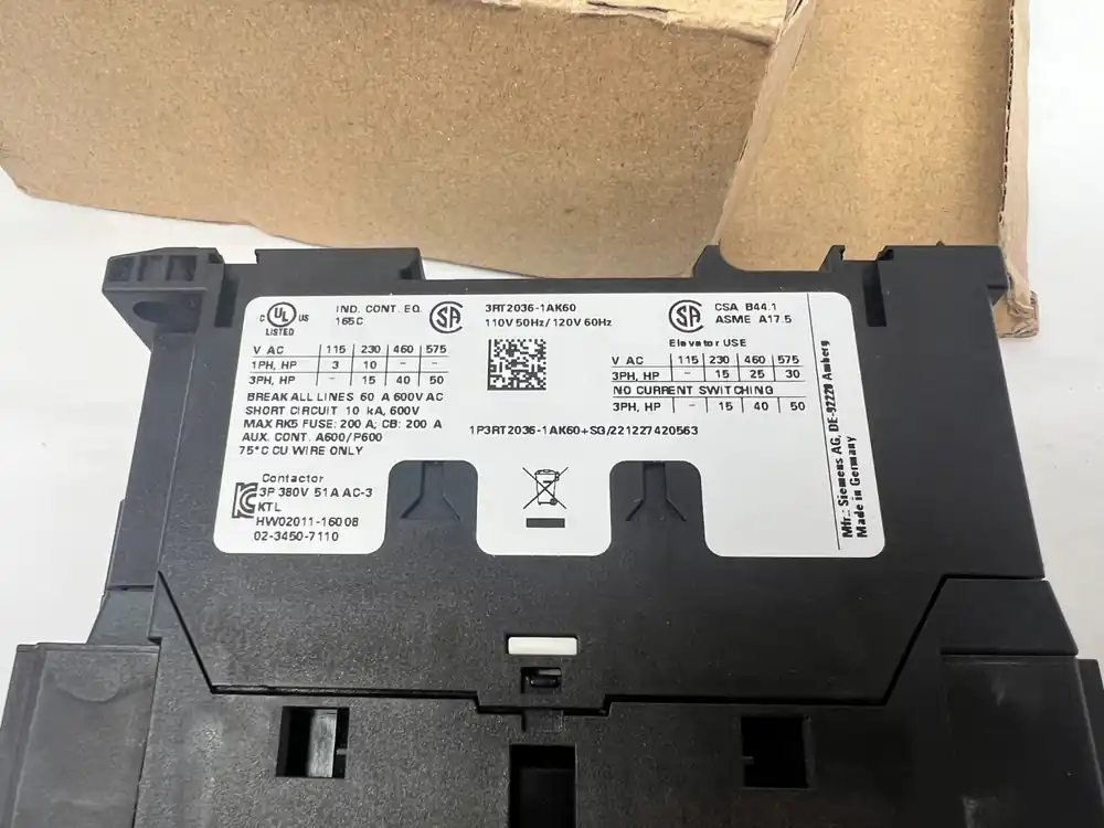 YORK 024-33046-000 Electrical Contactor