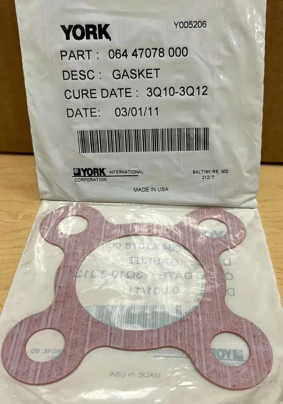 YORK 064-47078-000 Discharge Service Valve Gasket