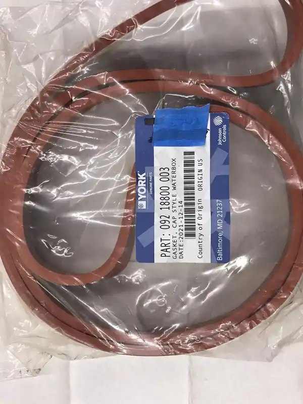 YORK 092-18800-003 York Cap Style Evap Gasket