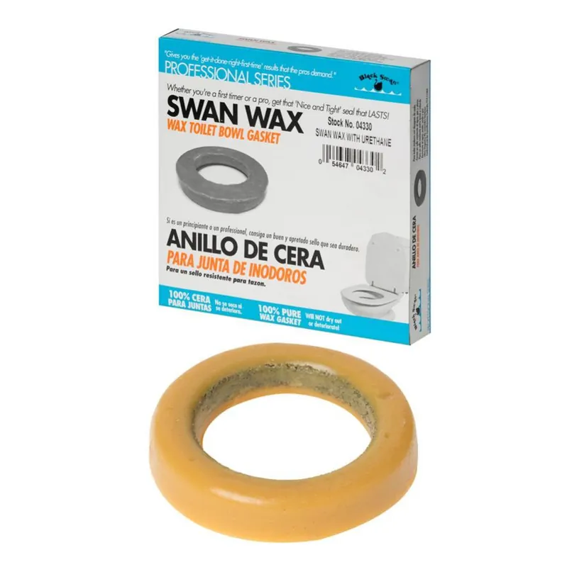 BLACK SWAN 4330 #5 Wax Gasket Urethane Floor/Wall Mounted