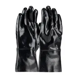 Protective Industrial Products 57-8630 ChemGrip, Supported Neoprene, Jersey Lined, Black, Smooth, 12 Inch