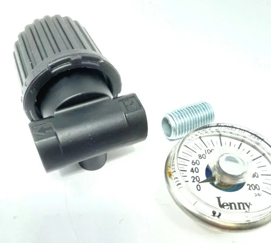 Husky E100971 Air Regulator with Pressure Gauge
