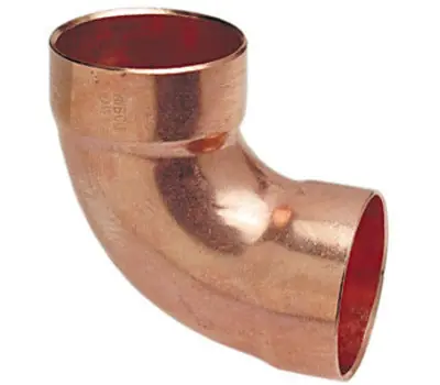 NIBCO 907 2 in. Sweat Wrot Copper DWV 90-Degree Elbow