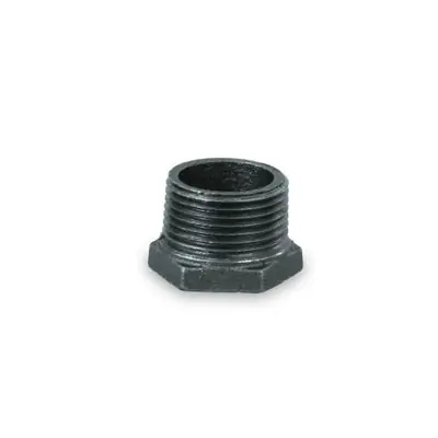 EverFlow BMBU2121 2-1/2 X 3/4 Black Hex Bushing