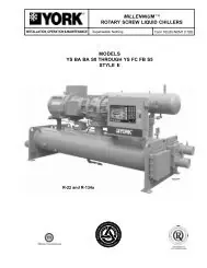 YORK 075-61534-103 Rail Heat Exchanger YCAL