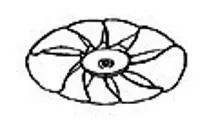 Broan S99020165 Fan Blade