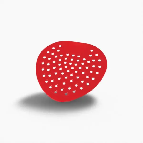 COMPLETE SUPPLY 1451-50-ea Impact Urinal Screen - Red Cherry
