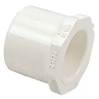 NIBCO 437-585 8x6 Spigot x Slip Reducer Bushing PVC Schedule 40