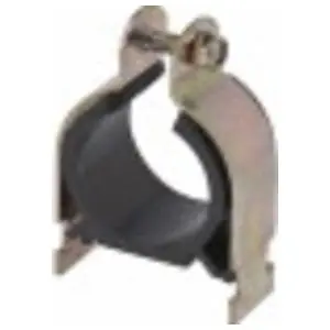 B-Line BVT412YZN VibraClamp Copper & OD 4 1/8 Zinc Plated
