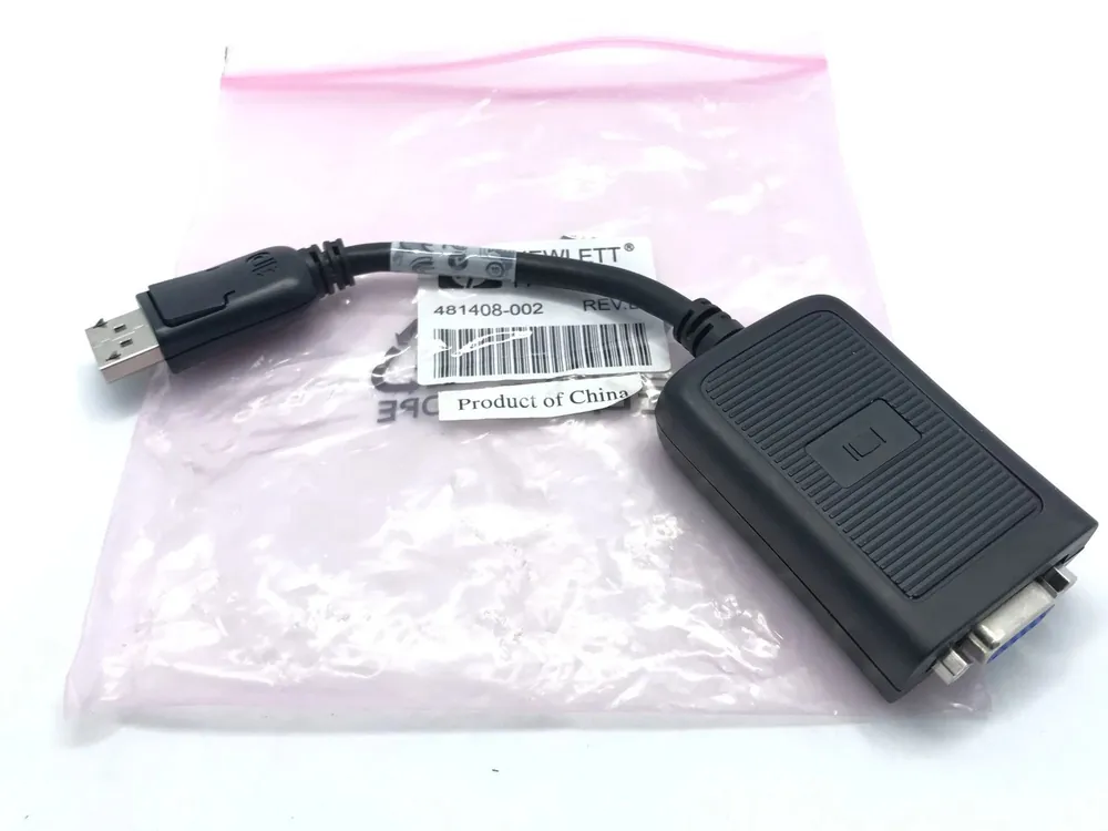 Central Components 481408 DisplayPort to VGA Adapter