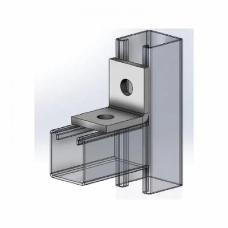 EMPIRE INDUSTRIES 9022CAZ 2-Hole Corner Angle Zinc 1-7/8 x 2